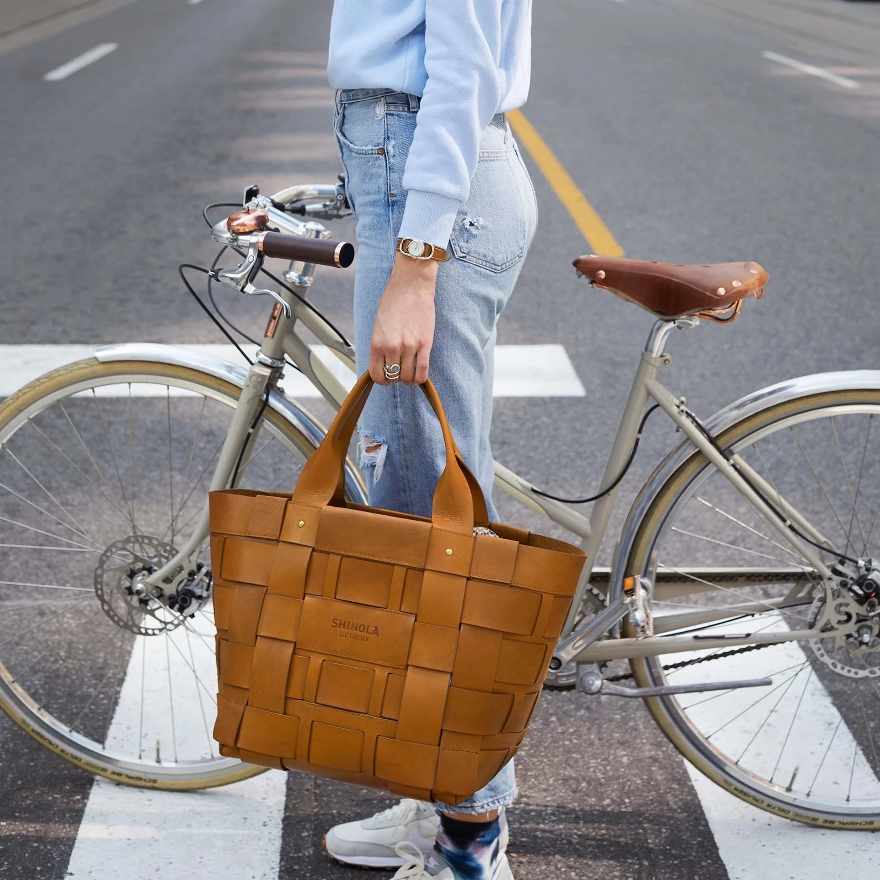 Shinola 2025 leather bag