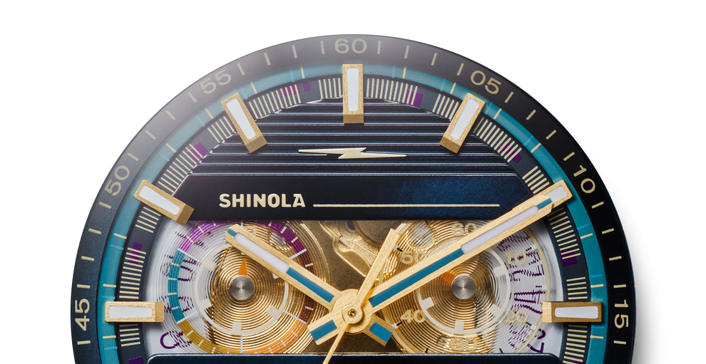 J Dilla Runwell Chronograph Watch | Midnight Blue