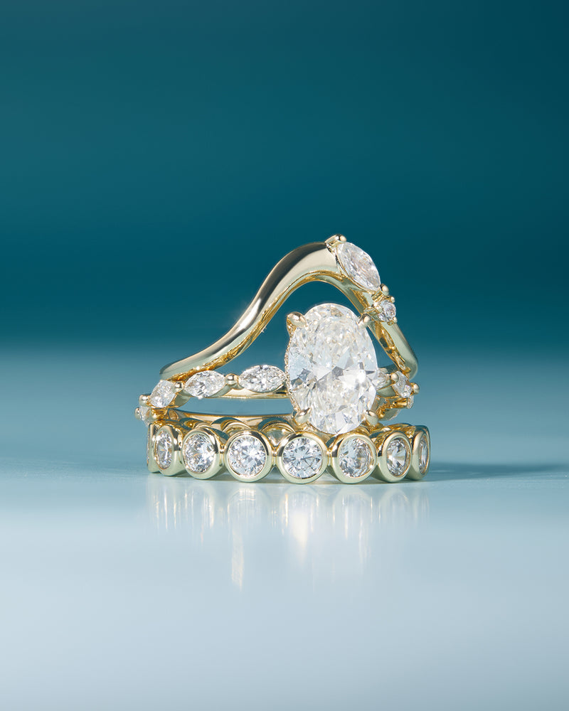 Bezel-Set Lab Grown Diamond Eternity Band
