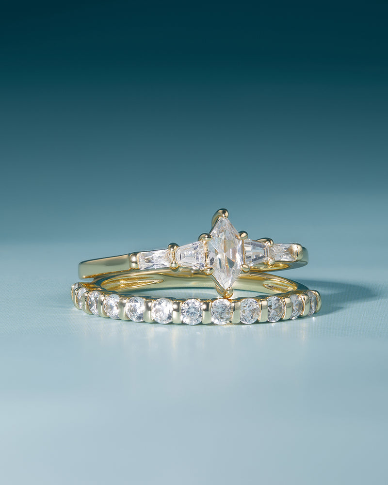 Lab Grown Diamond Half Eternity Band