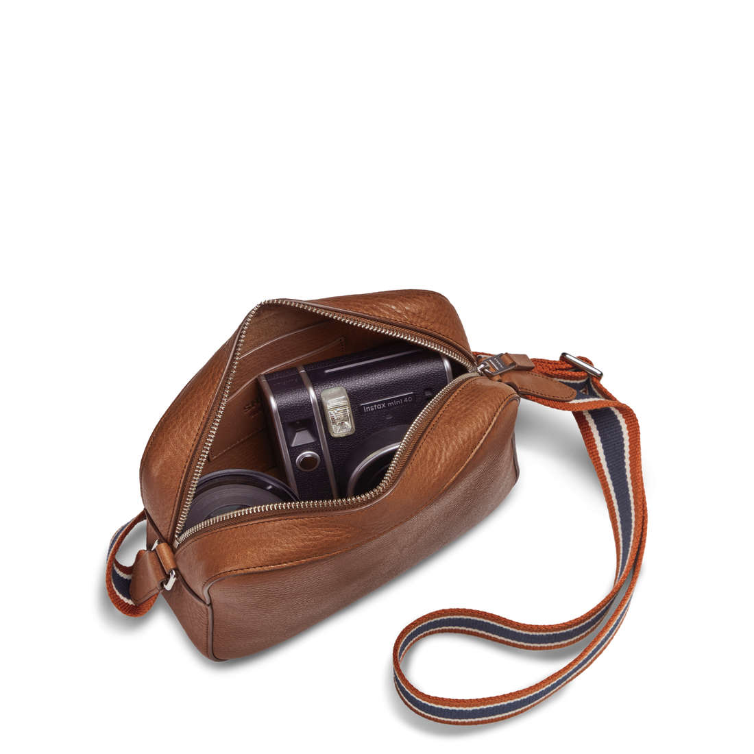 CAMERA CROSSBODY | Tan