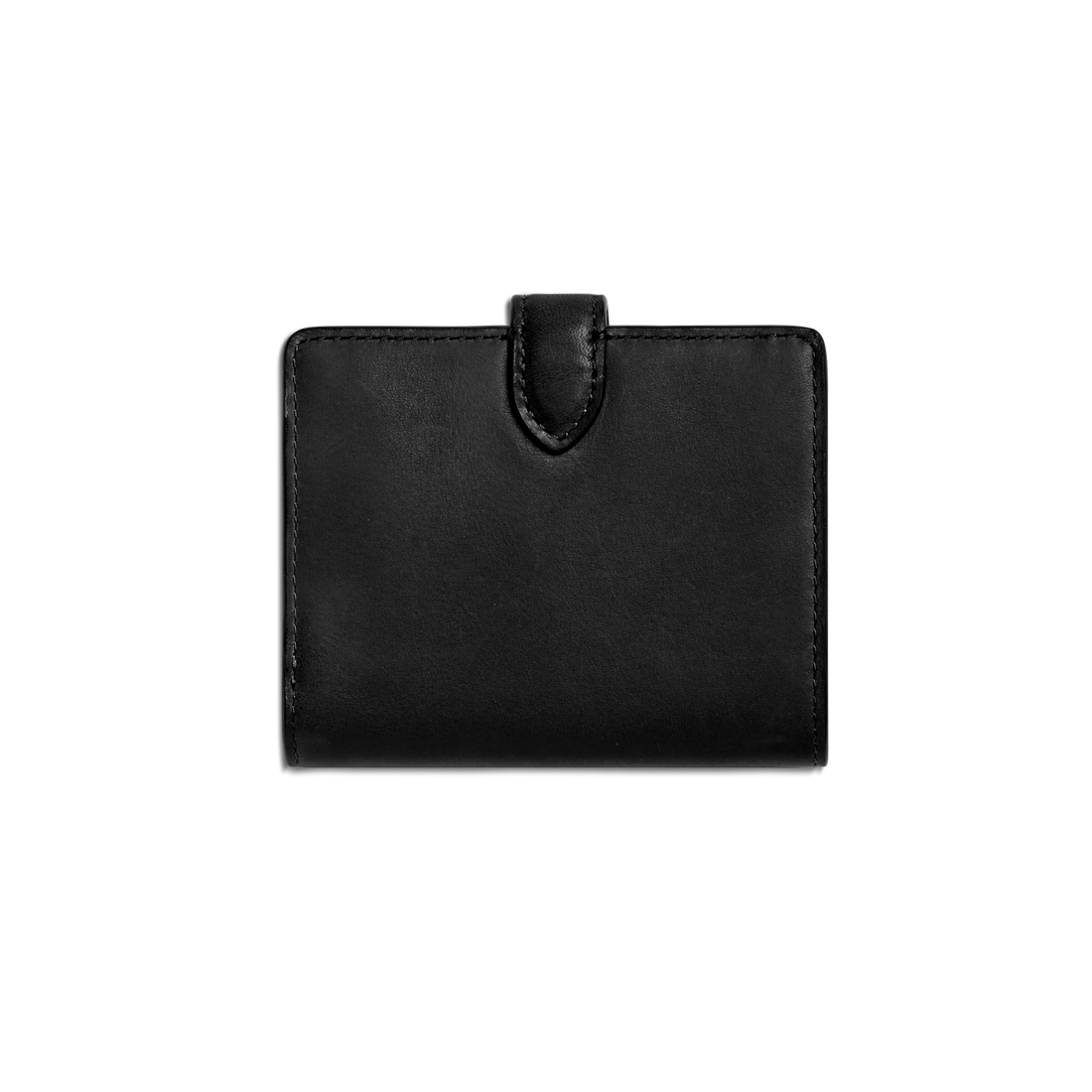 SMALL SNAP WALLET | Black