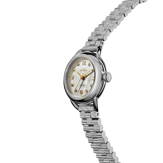RUNABOUT WATCH 25MM | Diamond & Mother of Pearl