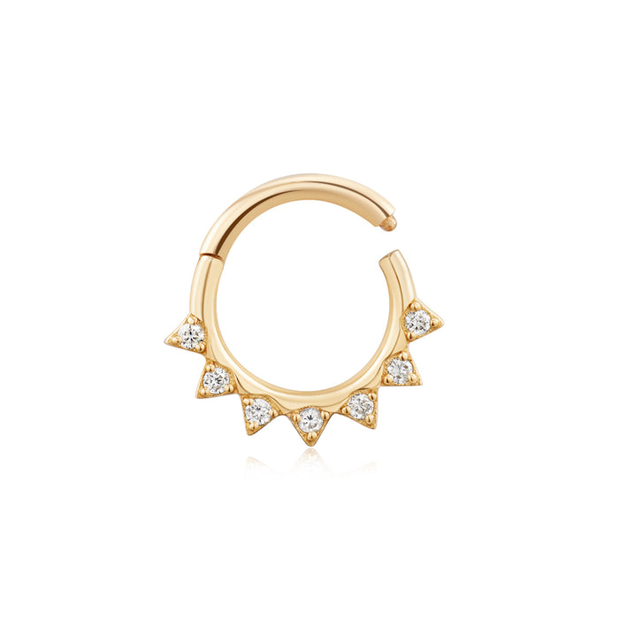 SLOANE | Lab-Grown Diamond Clicker Hoop