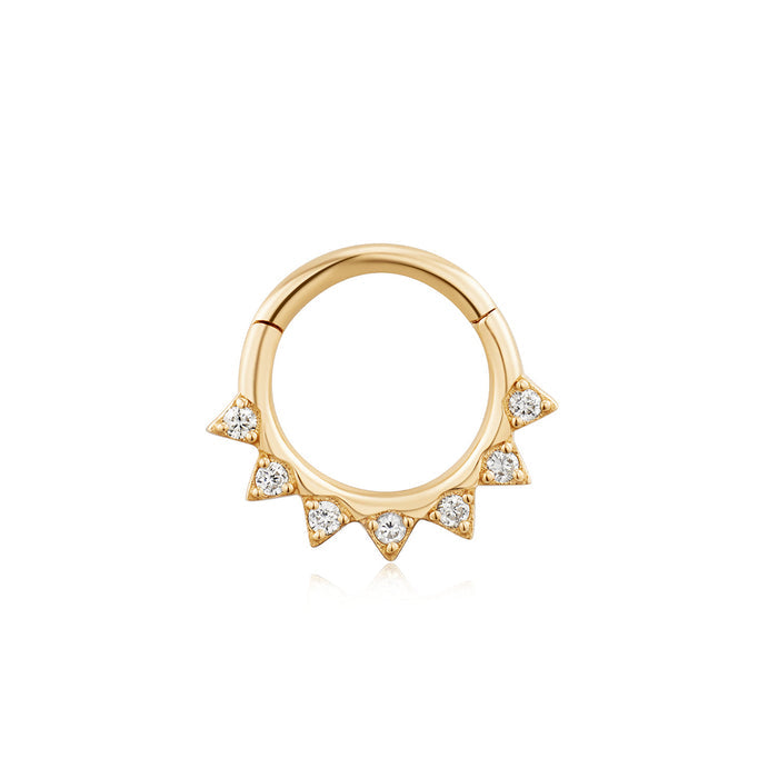 SLOANE | Lab-Grown Diamond Clicker Hoop