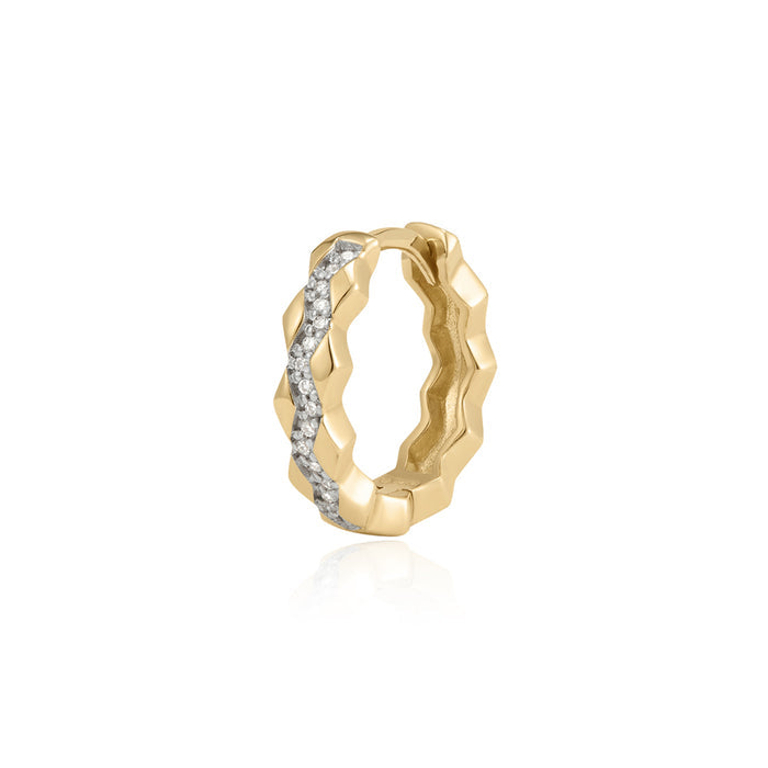 BLAINE | Lab-Grown Diamond Huggie Hoop