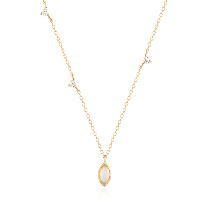 LYRIC | Opal and Lab-Grown Diamond Necklace