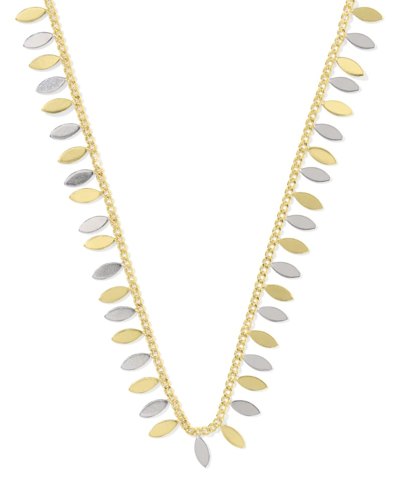 Kayla Mixed Metal Strand Necklace