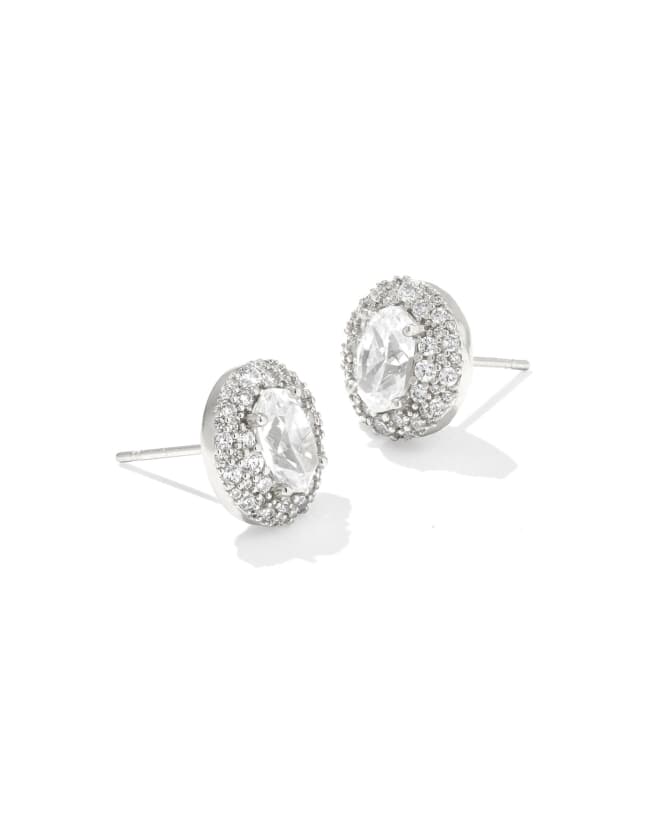 Bella Silver Stud Earrings