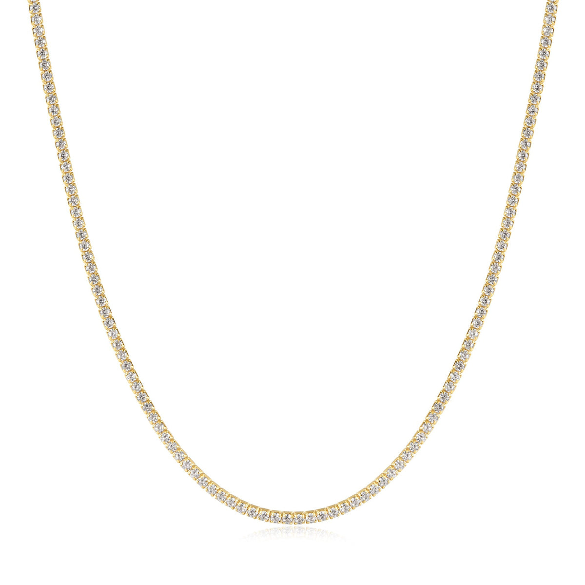 Gold Pav¨¦ Necklace