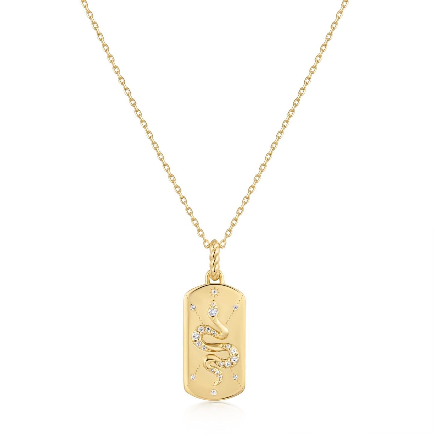 Gold Serpent Necklace