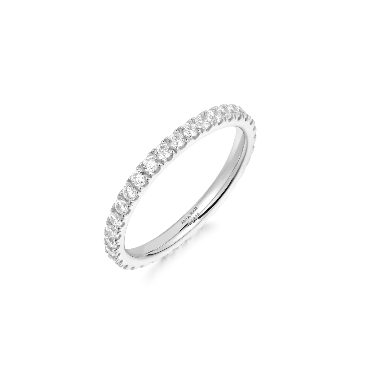 Silver Pav¨¦ Ring