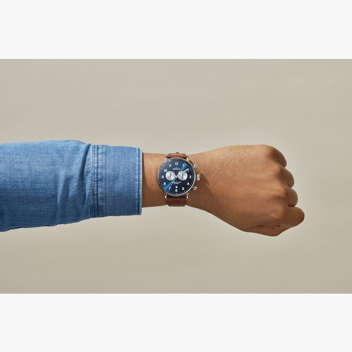 THE CANFIELD CHRONO 43MM | Midnight Blue