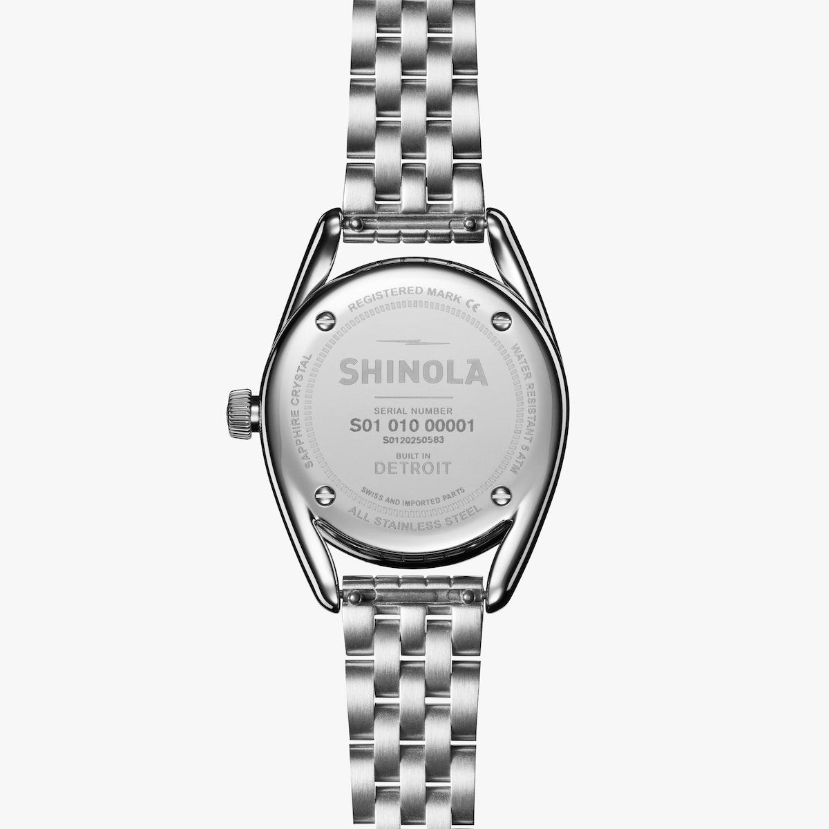 THE DIAMOND DIAL DERBY 30MM | Silver