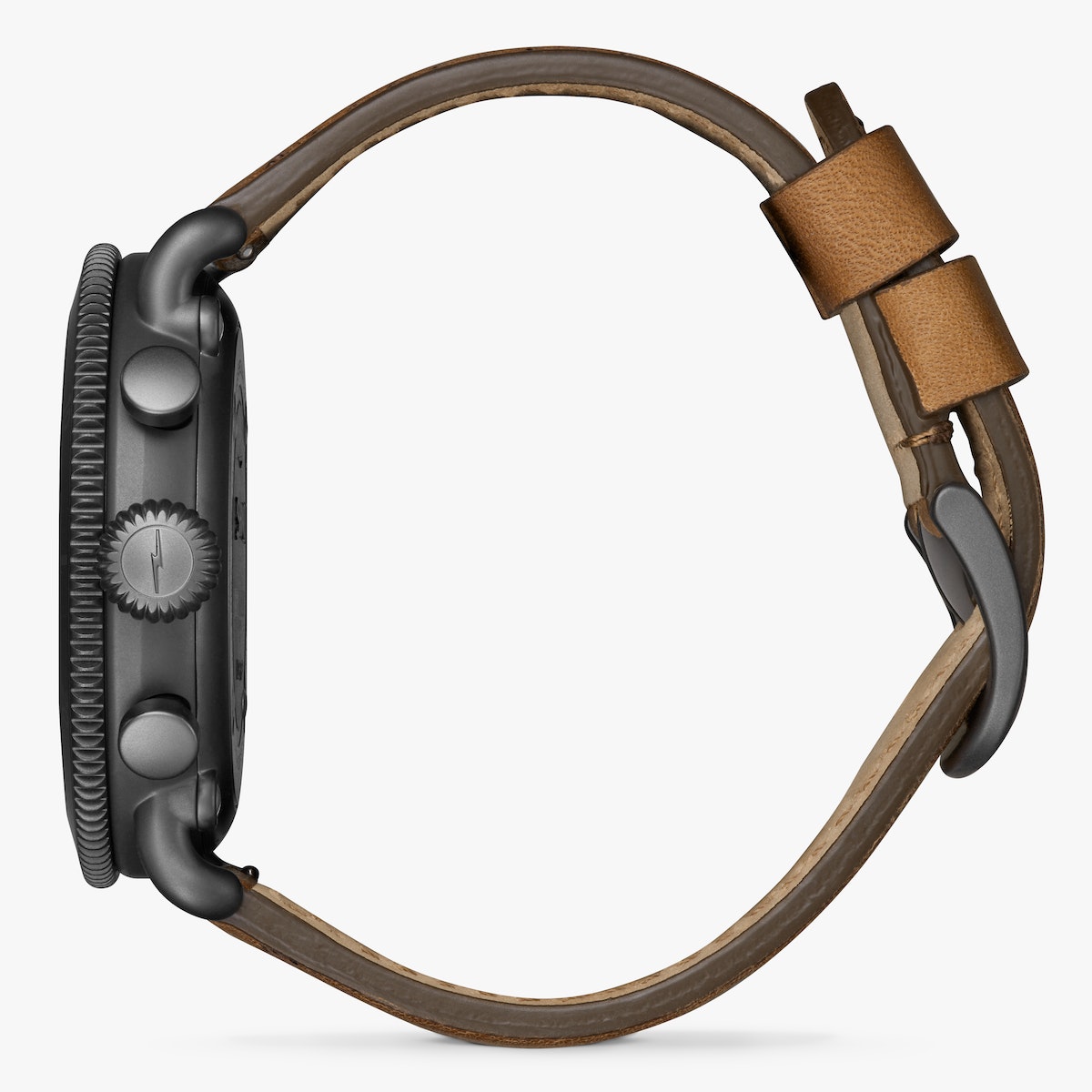 THE RUNWELL SPORT CHRONO 48MM | Dark Camel