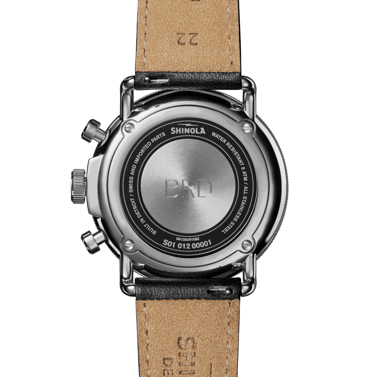 THE CANFIELD CHRONO MODEL C56 43MM | Black & Bright Yellow