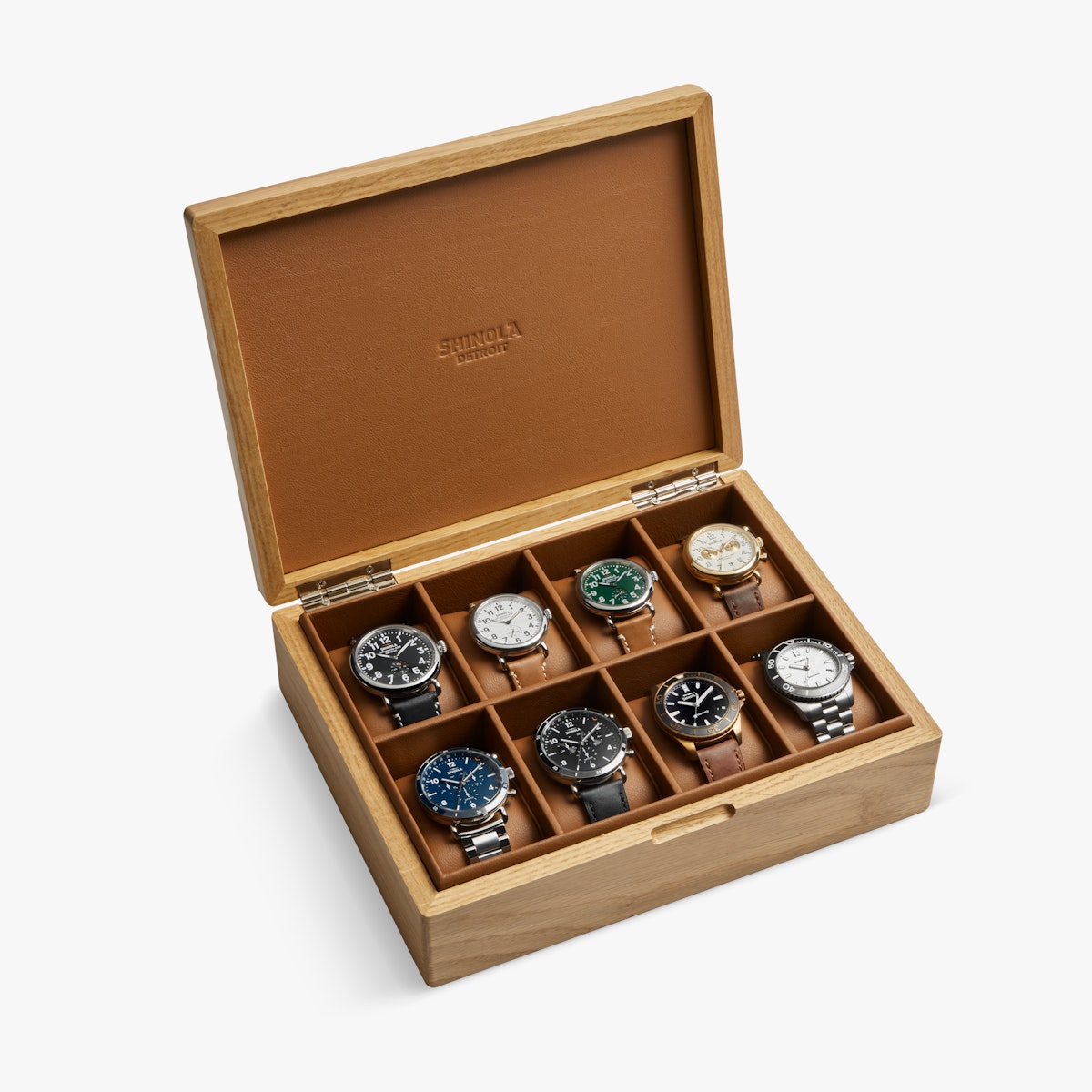EIGHT WATCH COLLECTOR'S BOX