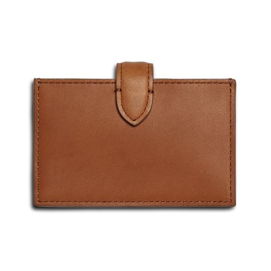 ACCORDIAN CARD CASE | Tan