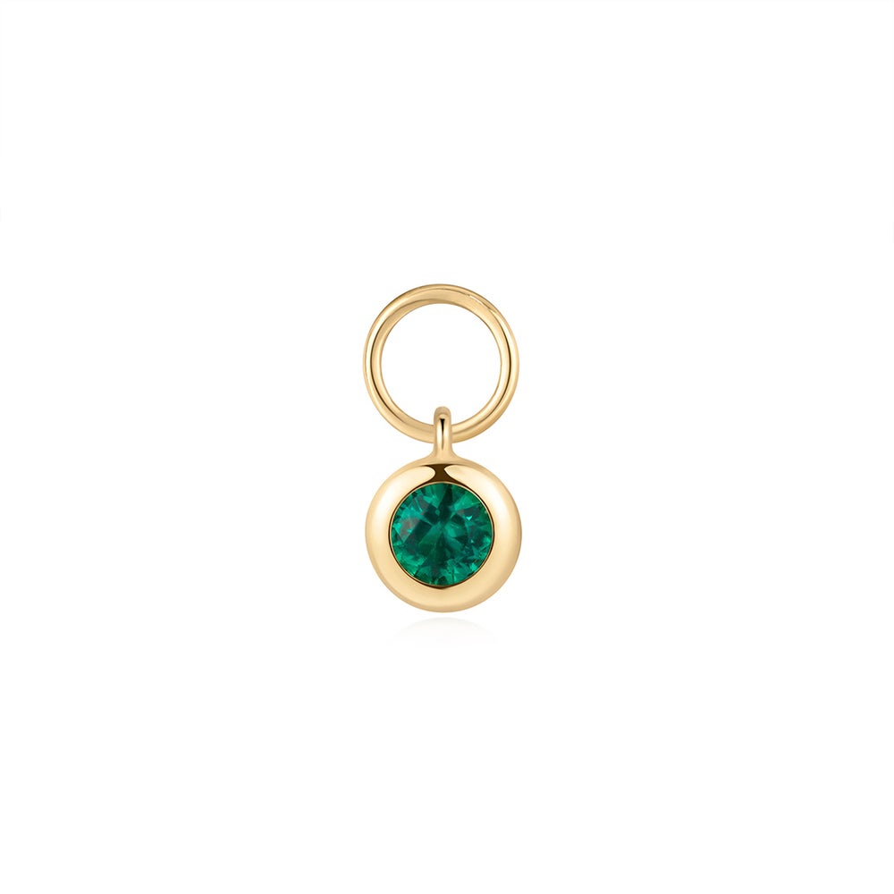 VALENTINA | Lab-Grown Emerald Earring Charm