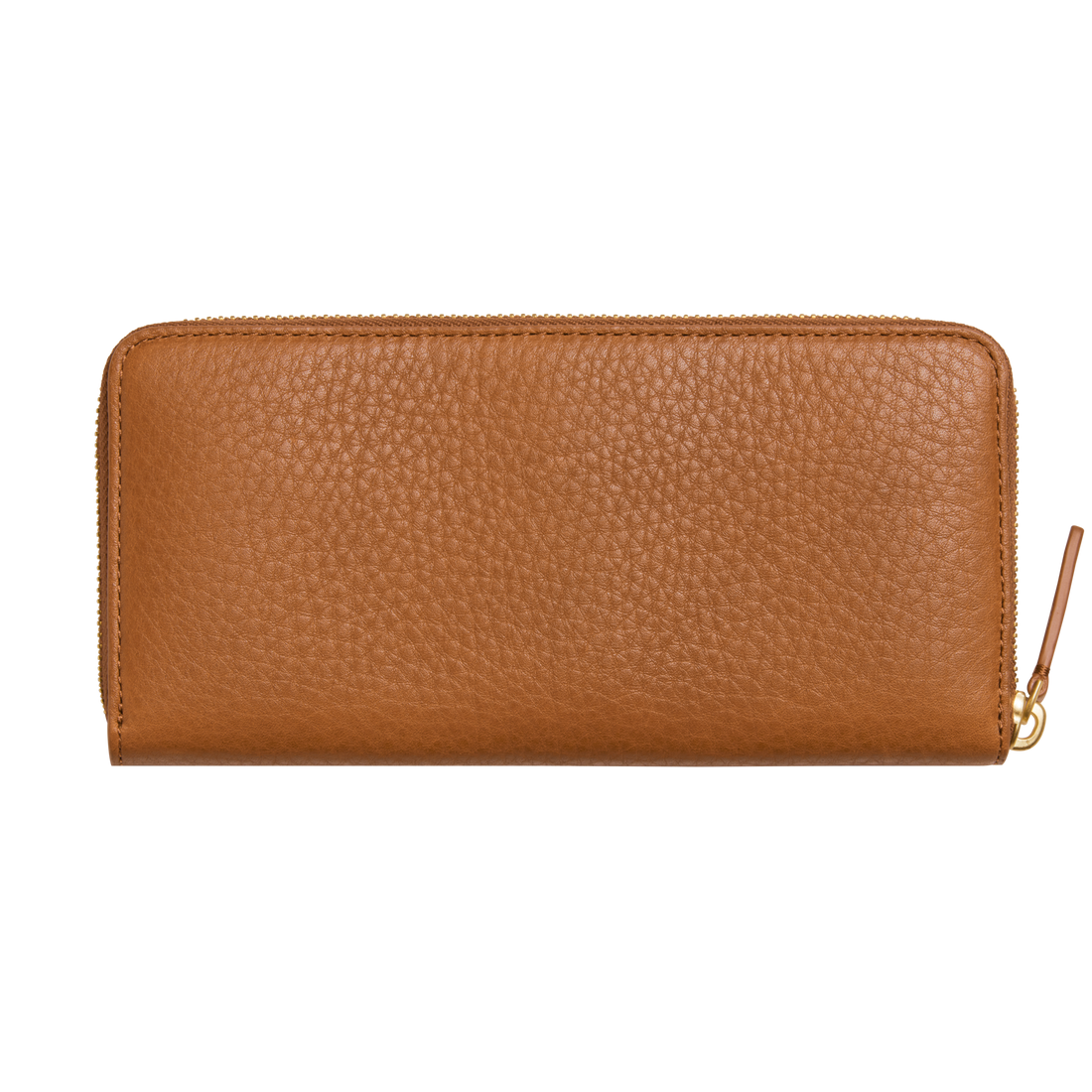 CONTINENTAL ZIP WALLET | Tan