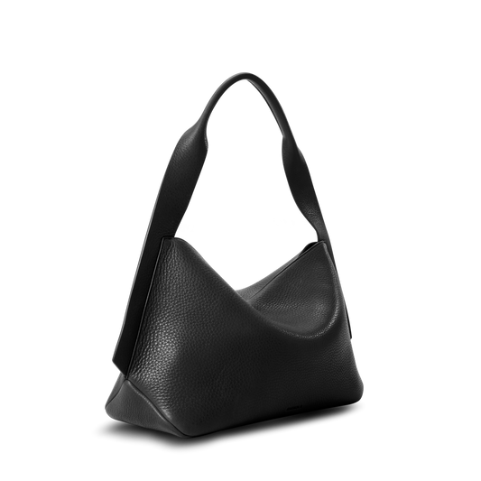 MEDIUM DERBY SHOULDER BAG | Black
