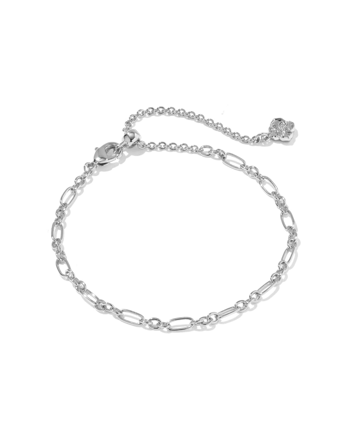 Fate Silver Set of 2 Delicate Chain Bracelets