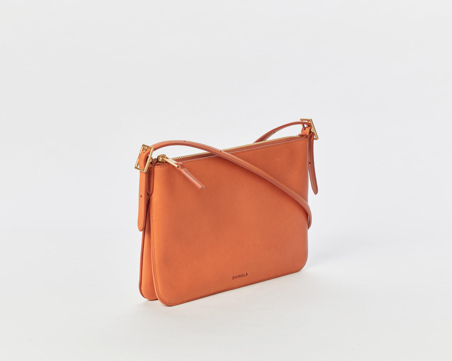 THE SMALL BIXBY CROSSBODY | Rust