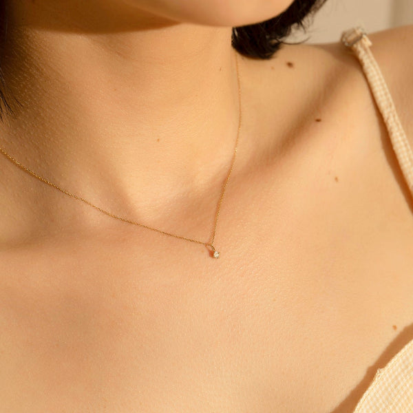 APRIL | Diamond Necklace Charm