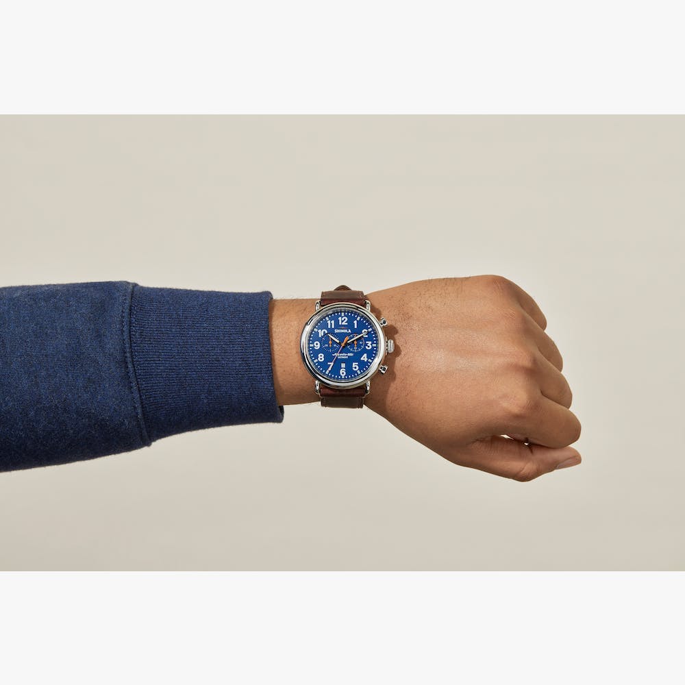 THE RUNWELL CHRONO 47MM | Blue