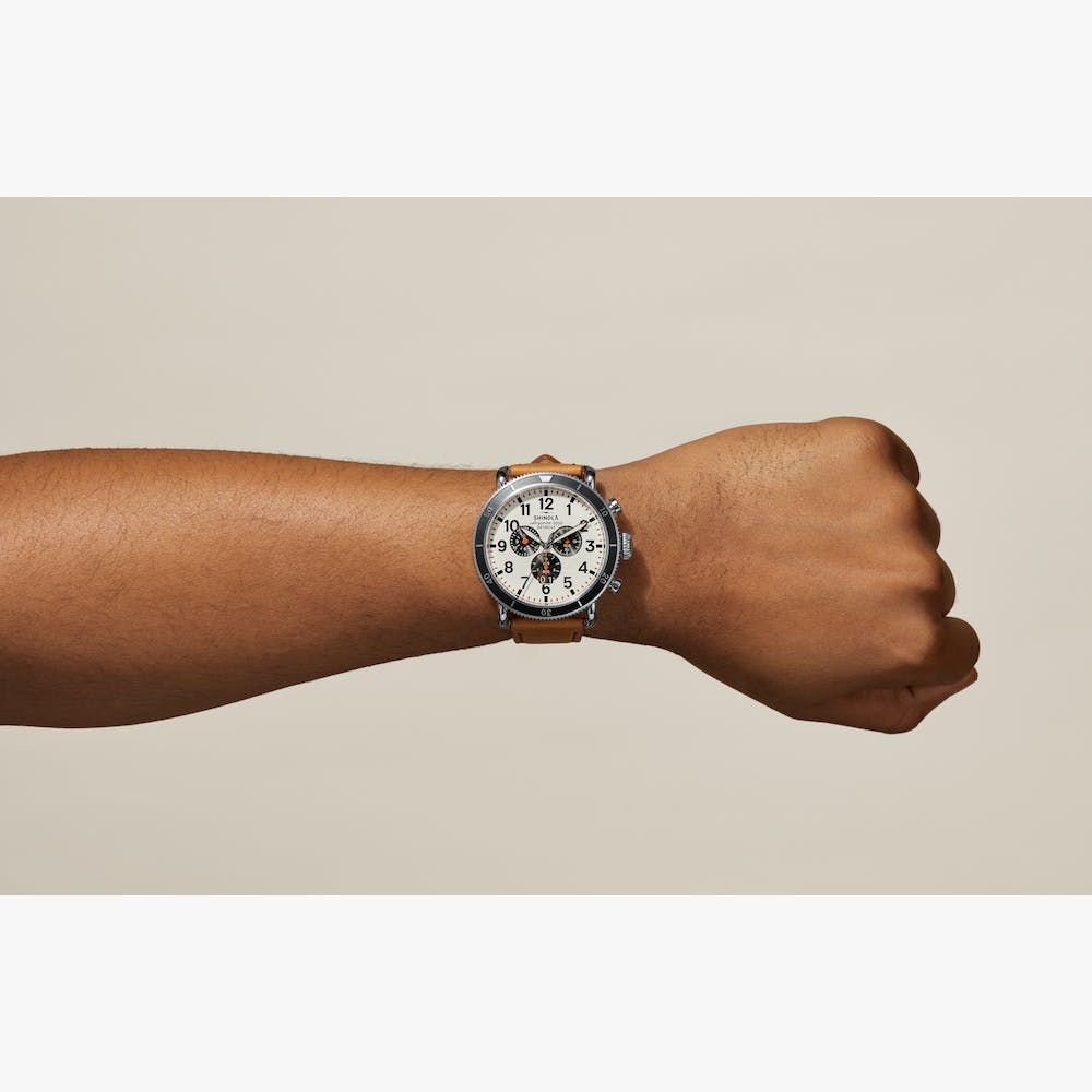 THE RUNWELL SPORT CHRONO 48MM | Cream