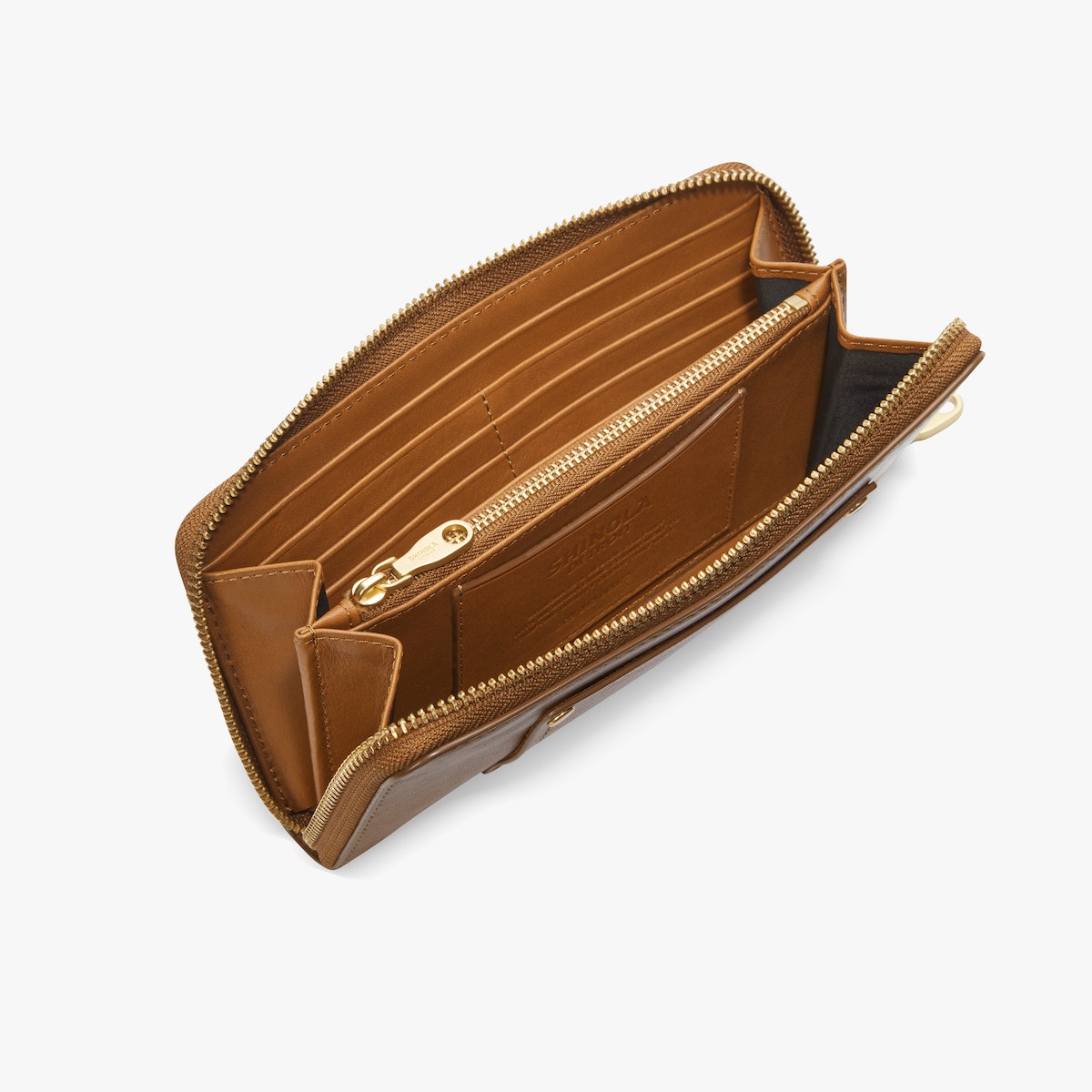 THE POCKET ZIP WALLET | Natural Leather