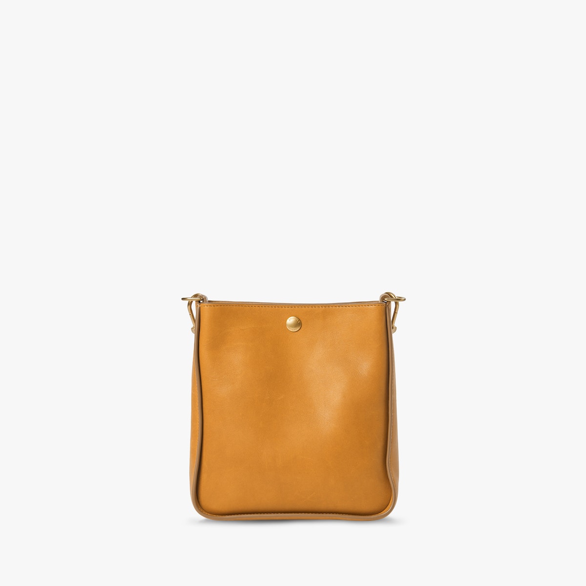 THE MINI POCKET CROSSBODY | Natural Leather
