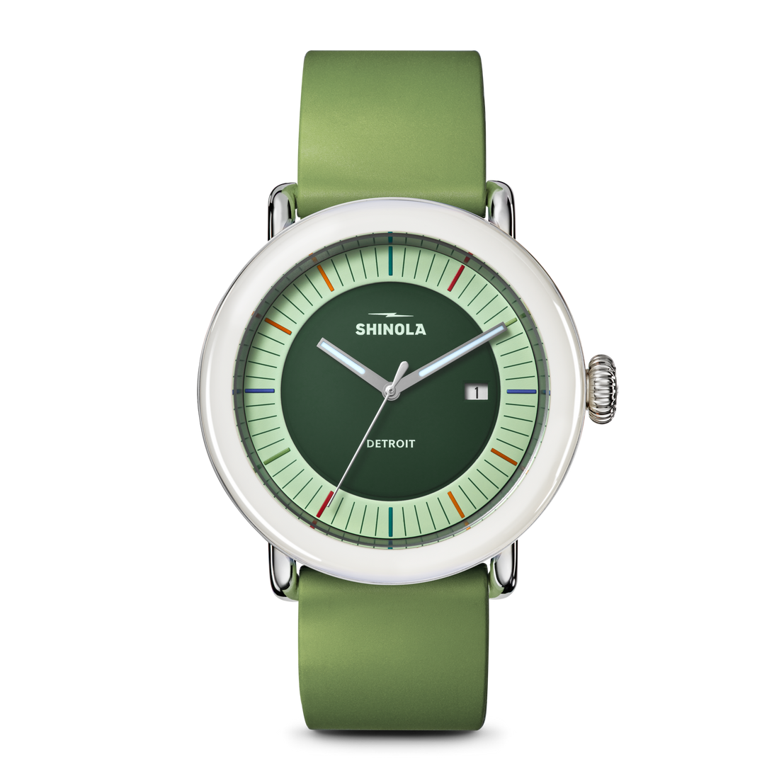 DETROLA WATCH 41MM | Deep Olive