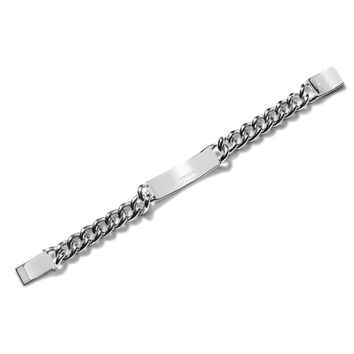 BIKE LOCK ID BRACELET | Sterling Silver