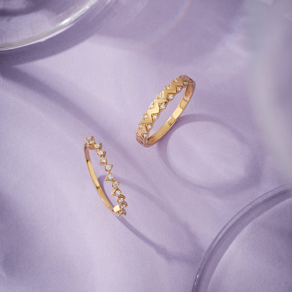 SAMARA | Lab-Grown Diamond Stacking Ring