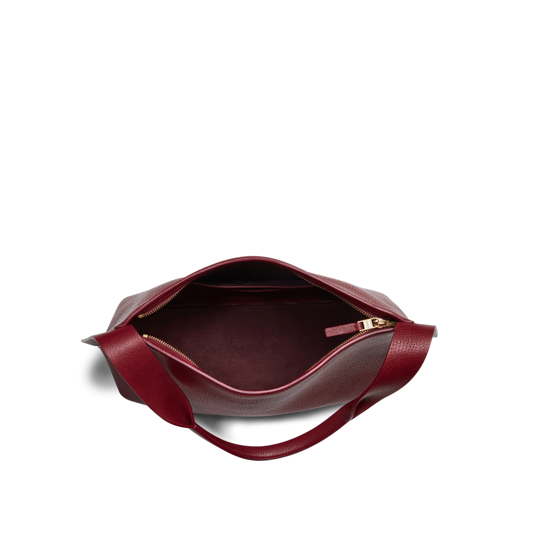 MEDIUM DERBY SHOULDER BAG | Ruby