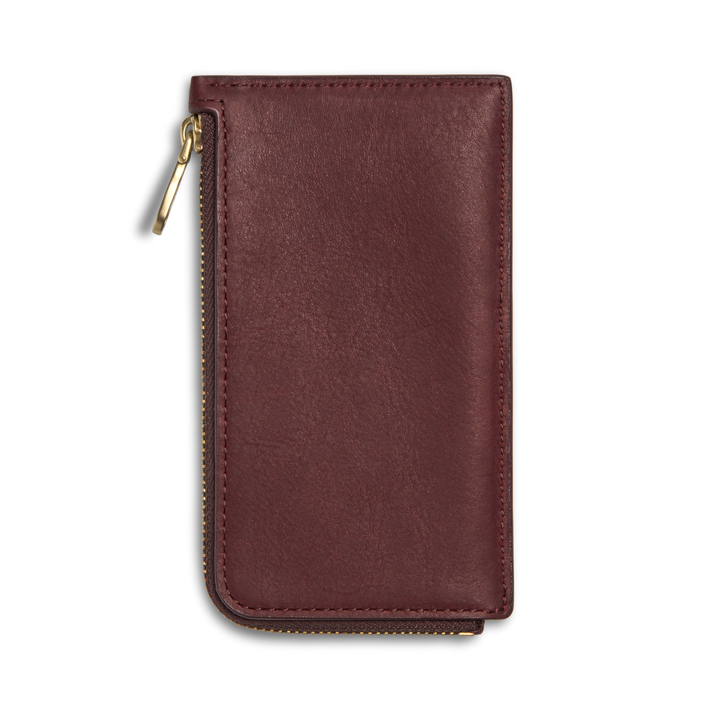 BIRDY ZIP CARD CASE | Natural Leather