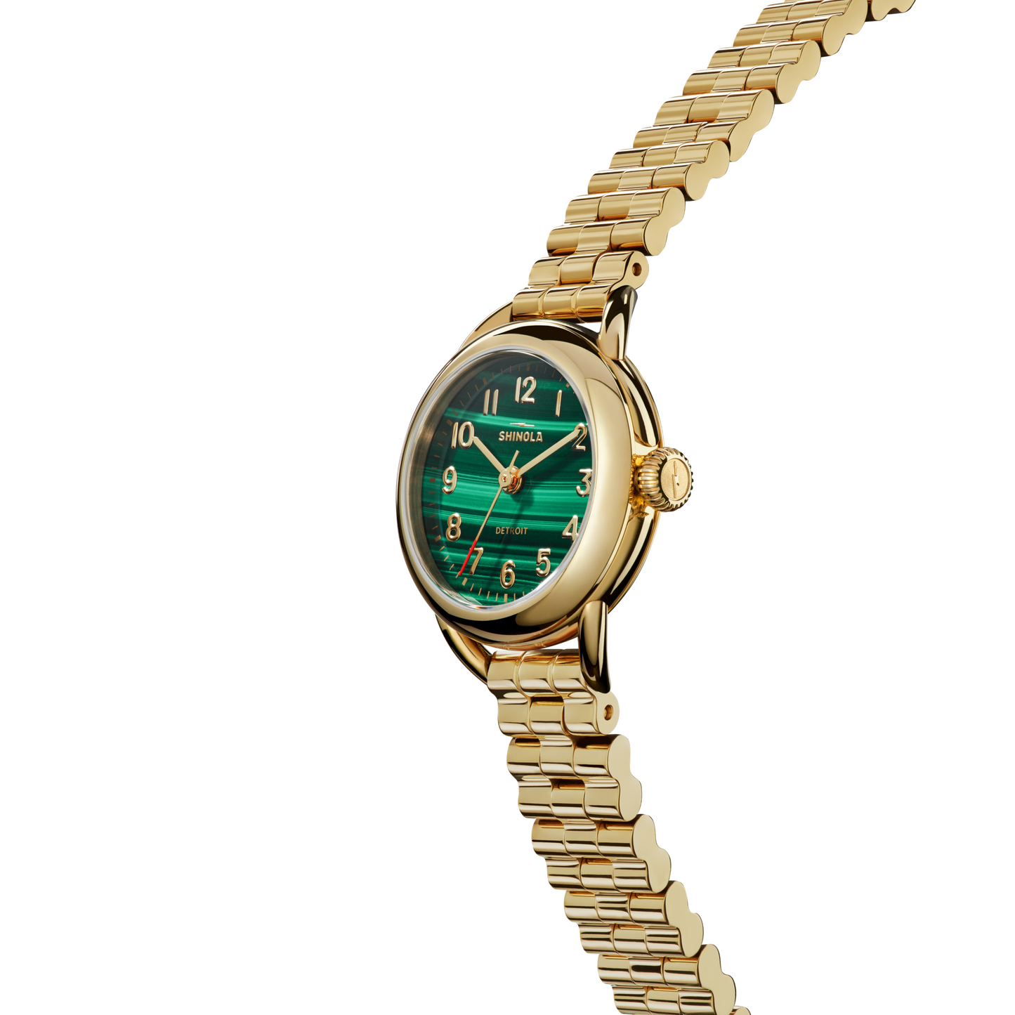 THE SHINOLA RUNABOUT 25MM | Malachite