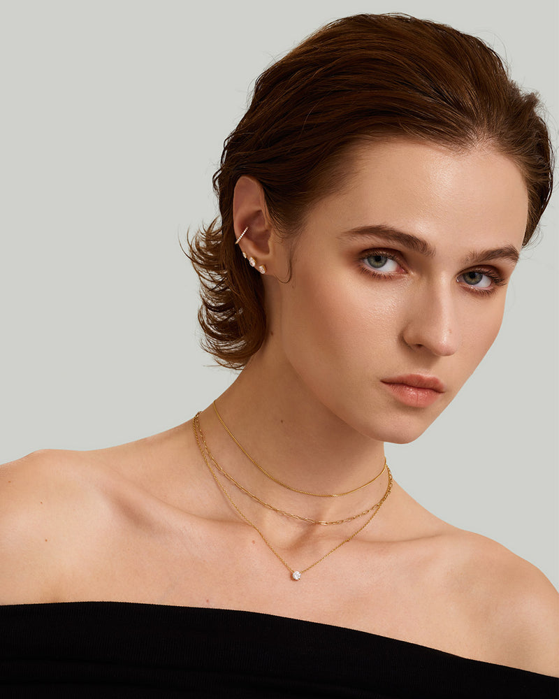 Solitaire Lab Grown Diamond Necklace