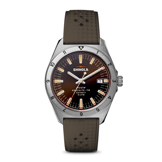 THE DUCK 40MM | Mallard Brown