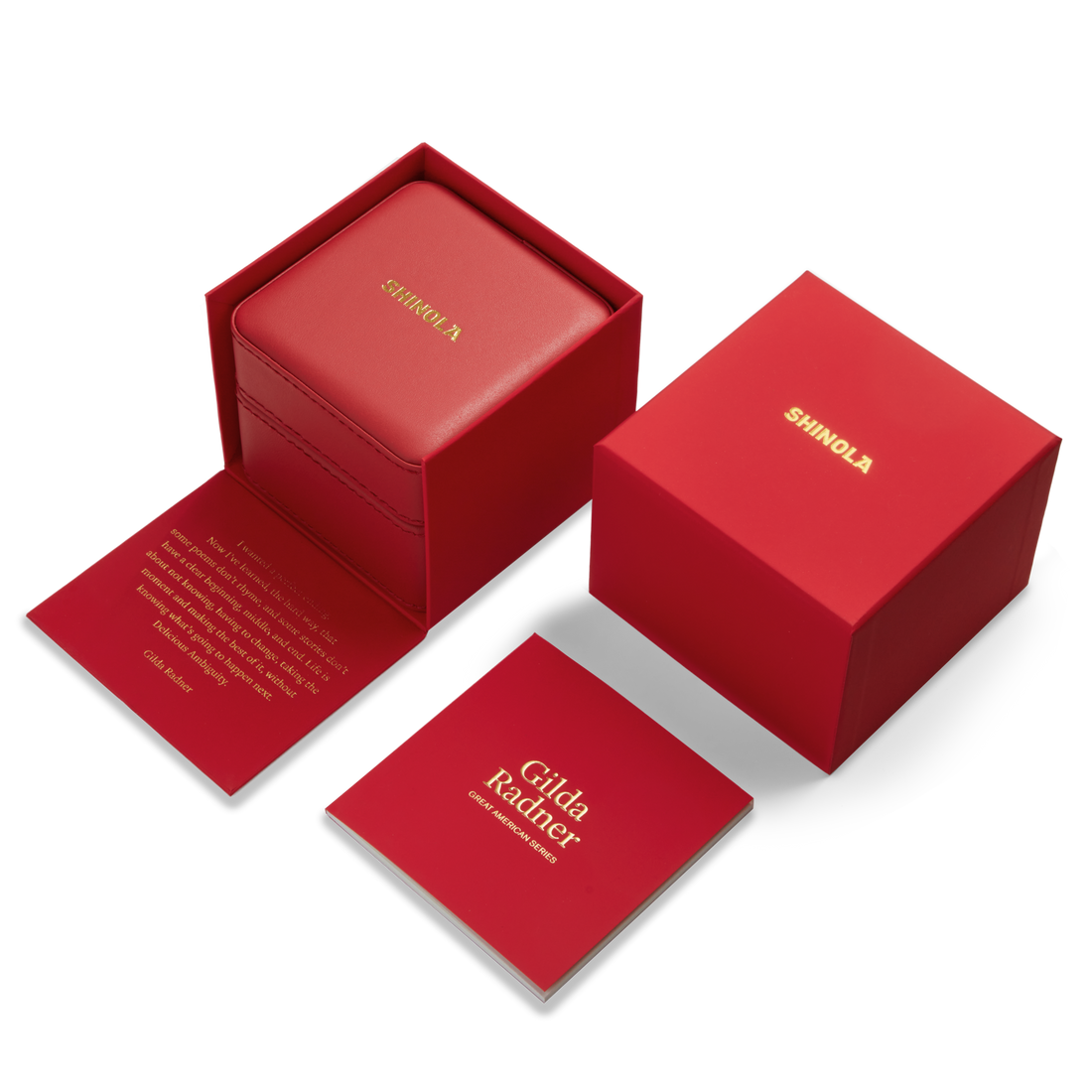 GILDA RADNER RUNWELL AUTOMATIC WATCH | Red Jasper