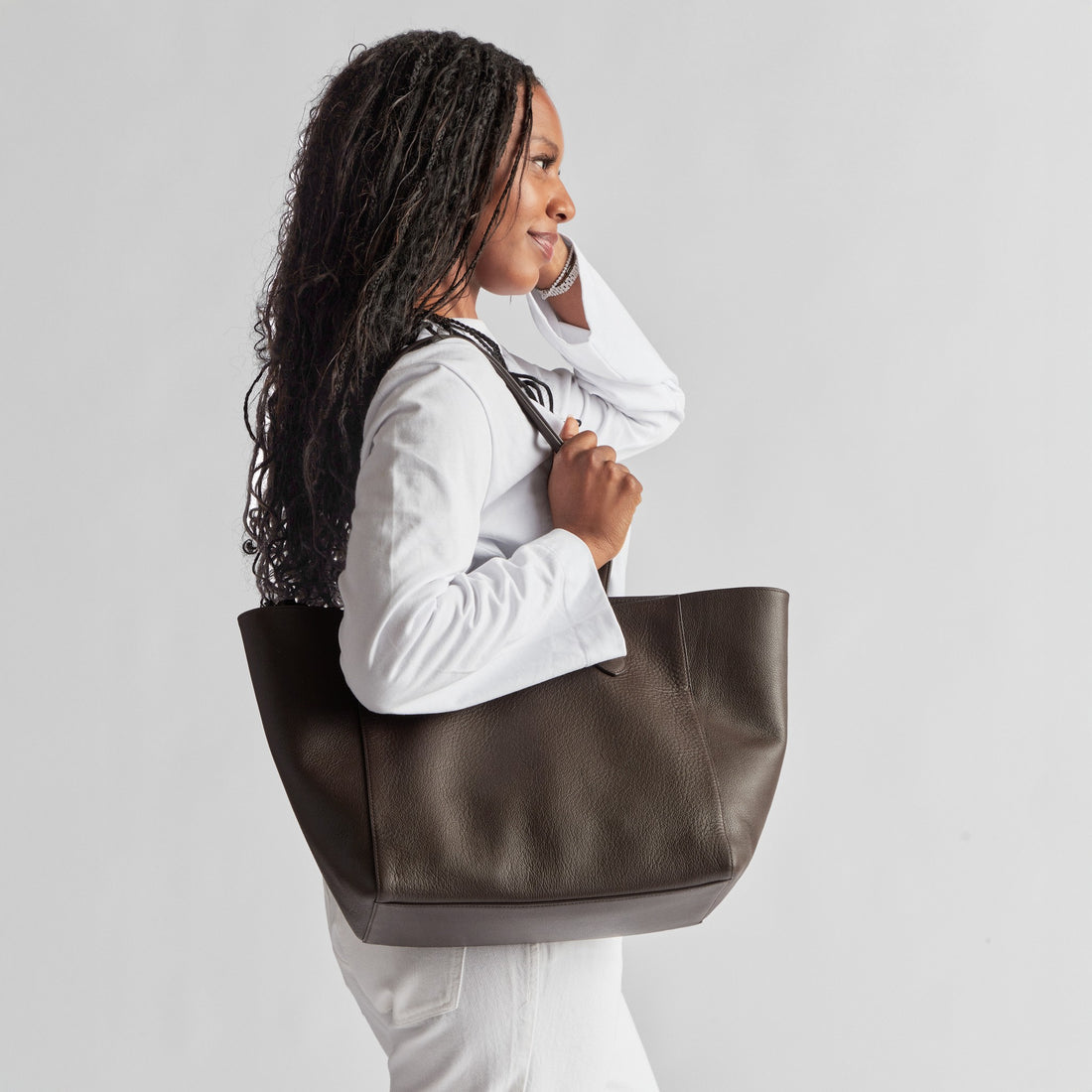 RUNABOUT TOTE BAG | Espresso