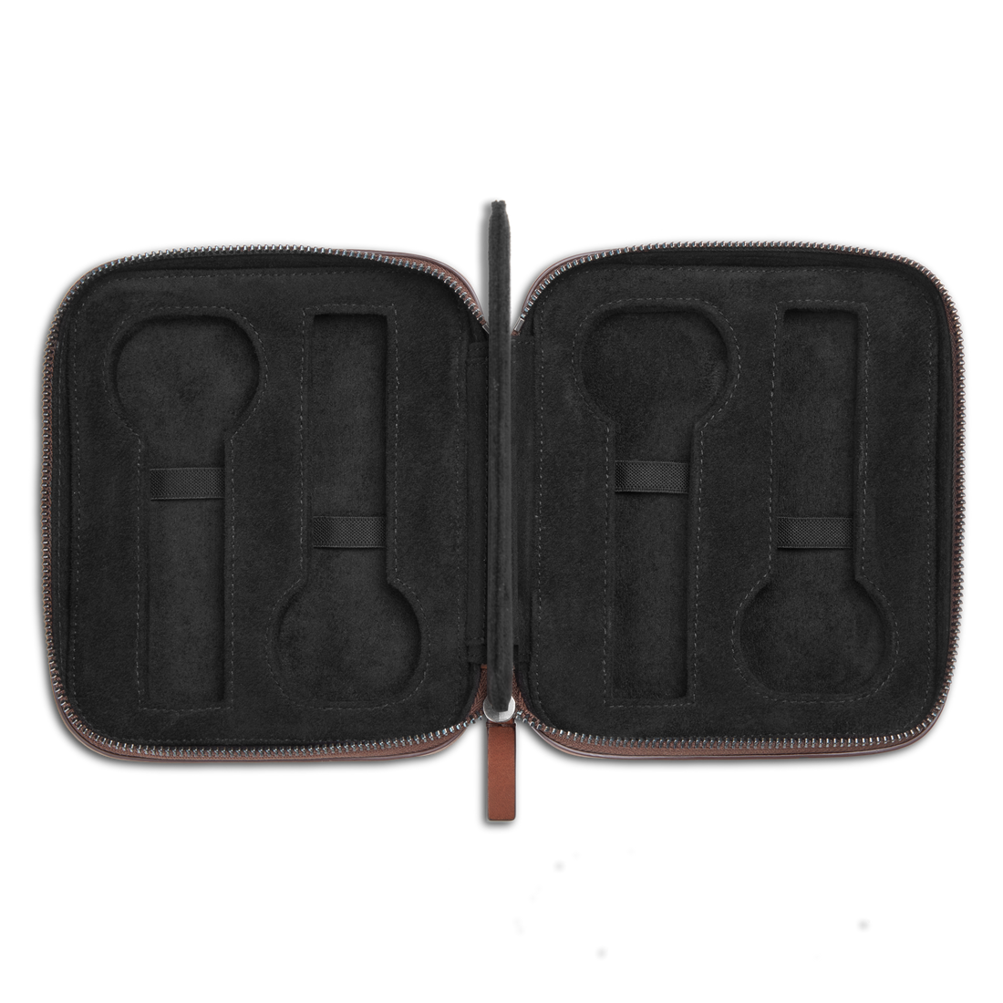 FOUR WATCH TRAVEL CASE | Medium Brown
