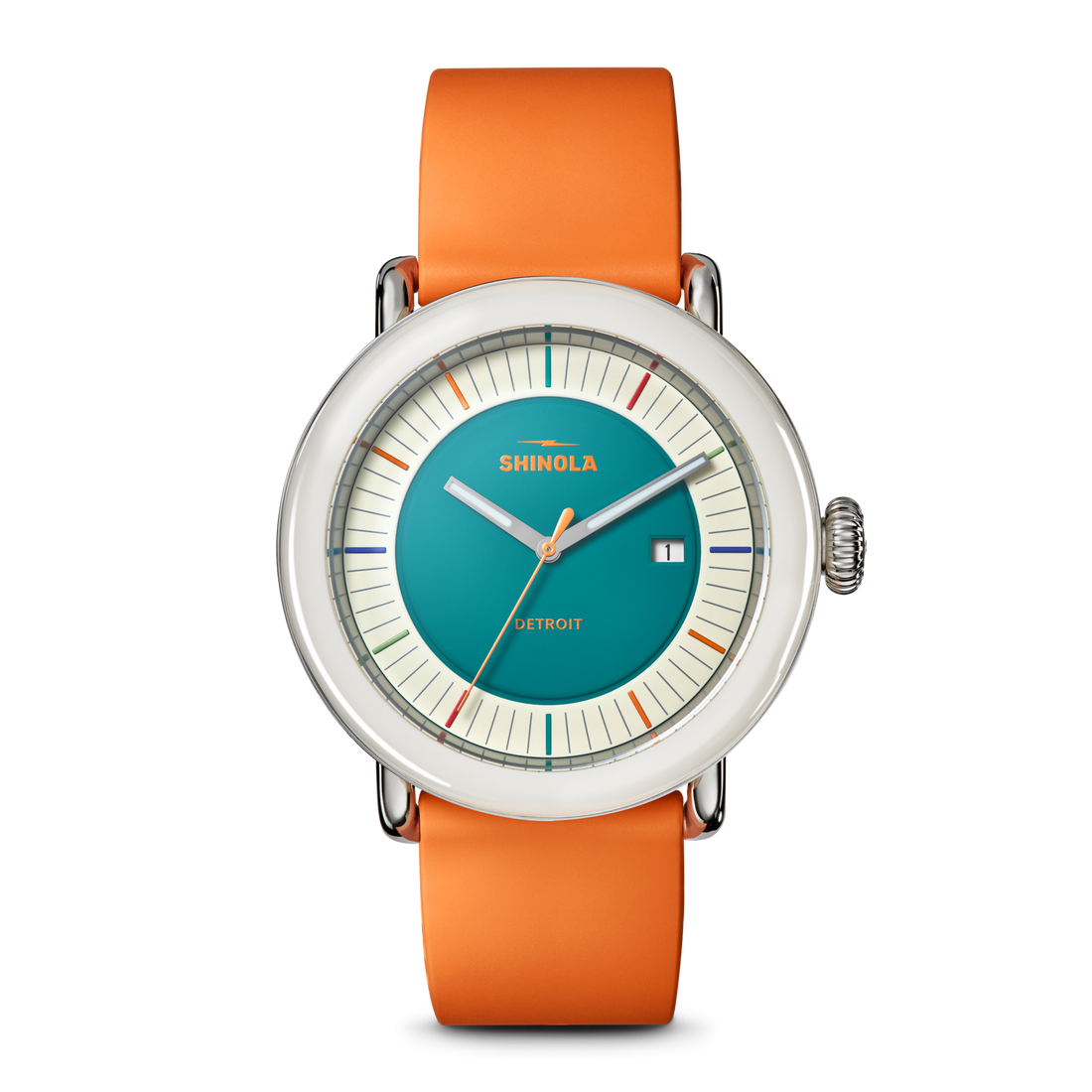 DETROLA WATCH 41MM | Aqua Green