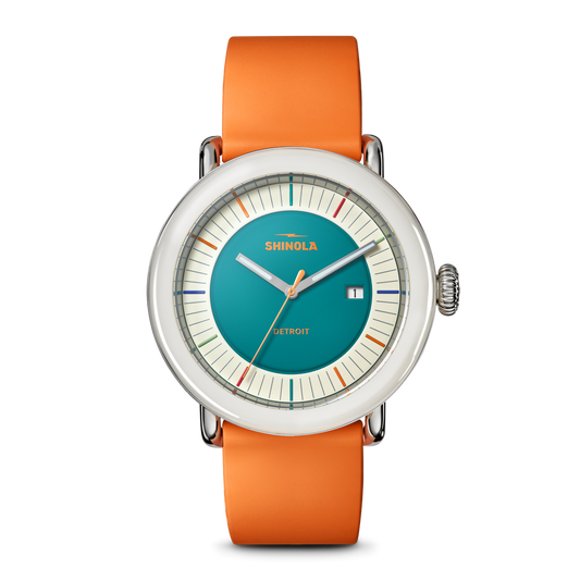 DETROLA WATCH 41MM | Aqua Green