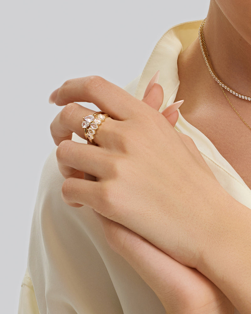 Oval Lab Grown Diamond Solitaire Ring