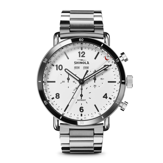 THE CANFIELD SPORT CHRONO 45MM | Silver
