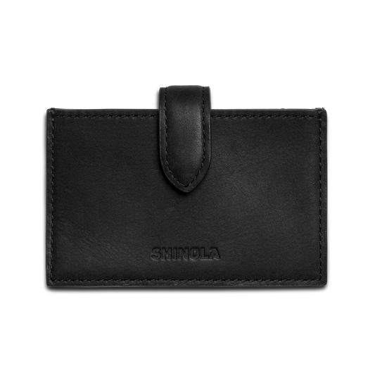 ACCORDIAN CARD CASE | Black
