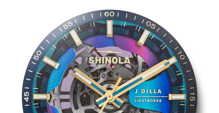J Dilla Runwell Automatic Watch | Midnight Blue