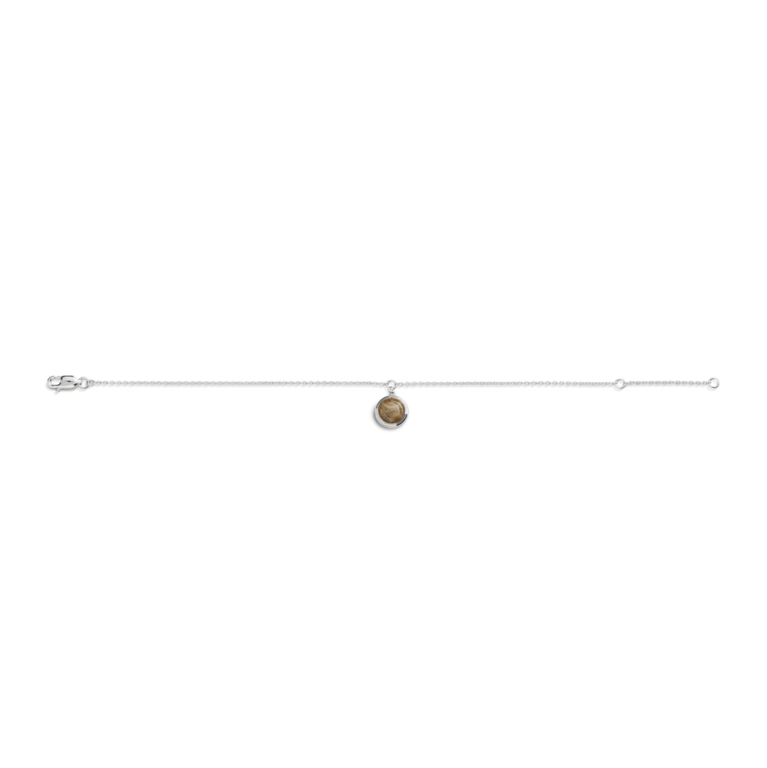 HEIRLOOM PETOSKEY CHARM BRACELET | .925 Sterling Silver